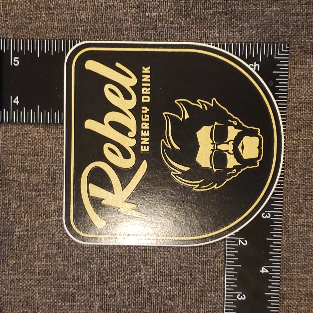 Rebel Energy Drink Dutch Bros sticker stickers